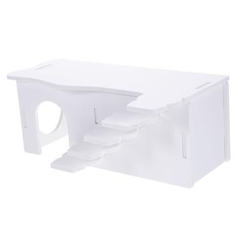 TOBBOMEY Hamster Versteck Haus Leiter Nachhaltiges Meerschweinchen Nest Kleintier Rückzugsort Spielhaus für Hamster und Nager Ruhiger Schlafplatz für Kleine Haustiere TOBBOMEY Hamster Versteck Haus Leiter Nachhaltiges Meerschweinchen Nest Kleintier Rückzugsort Spielhaus für Hamster und Nager Ruhiger Schlafplatz für Kleine Haustiere von TOBBOMEY