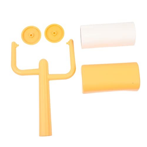 TOBBOMEY Haushalt Haustier Haarentferner Fusselreinigungswerkzeug Handheld Pelzroller mit Starkem Kleber für Kleidung Sofas und Autos von TOBBOMEY