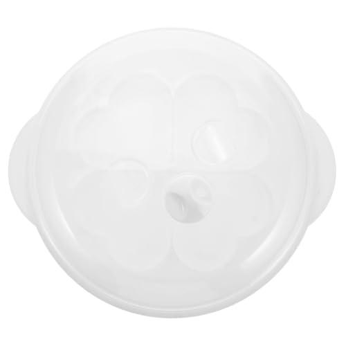 TOBBOMEY Herzförmiger Mikrowellen Eierkocher Eierdämpfer aus Hochwertigem PP Schneller Gesunder Frühstücksmacher für Omelett und Gedämpfte Eier im Mikrowellenofen von TOBBOMEY