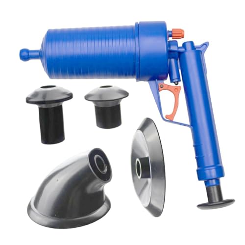 TOBBOMEY Hochdruck Luft presskolben Rohrreinigung Werkzeug für Toilette Waschbecken Badewanne Abfluss Kraftvoller DIY Pömpel gegen Verstopfungen mit Flexiblem Einsatz Schnelles und TOBBOMEY Hochdruck Luft presskolben Rohrreinigung Werkzeug für Toilette Waschbecken Badewanne Abfluss Kraftvoller DIY Pömpel gegen Verstopfungen mit Flexiblem Einsatz Schnelles und von TOBBOMEY