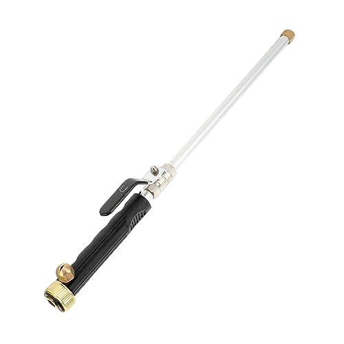 TOBBOMEY Hochdruck Wasserstab Sprühdüse Langlebiger Autowasch Sprayer Rostfrei Vielseitig mit Verstellbaren Kompatibel mit Gartenschlauch für Garten Terrasse Hausreinigung TOBBOMEY Hochdruck Wasserstab Sprühdüse Langlebiger Autowasch Sprayer Rostfrei Vielseitig mit Verstellbaren Kompatibel mit Gartenschlauch für Garten Terrasse Hausreinigung von TOBBOMEY