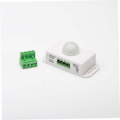 TOBBOMEY Hochsensibler Pir Bewegungsmelder Schalter mit Einstellbarer Verzögerungszeit Erkennung ohne Tote Winkel Geeignet für LED lichtbänder Innen Außenbeleuchtung Küche Treppenhaus Flur TOBBOMEY Hochsensibler Pir Bewegungsmelder Schalter mit Einstellbarer Verzögerungszeit Erkennung ohne Tote Winkel Geeignet für LED lichtbänder Innen Außenbeleuchtung Küche Treppenhaus Flur von TOBBOMEY