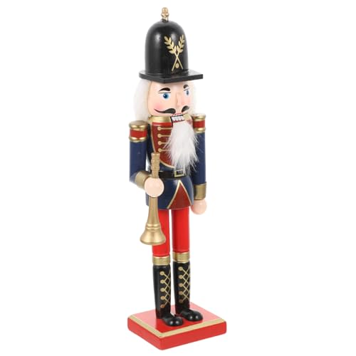 TOBBOMEY Holz Soldat Weihnachtsdeko Figur Festliche Tischdekoration Lebendige Handarbeit für Wohnzimmer Schlafzimmer Party Geschenkideen TOBBOMEY Holz Soldat Weihnachtsdeko Figur Festliche Tischdekoration Lebendige Handarbeit für Wohnzimmer Schlafzimmer Party Geschenkideen von TOBBOMEY