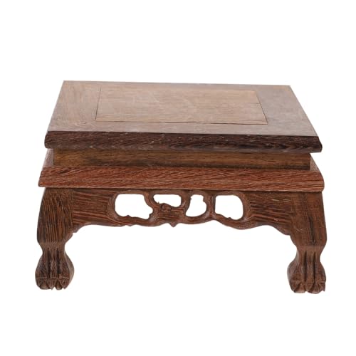 TOBBOMEY Holzblumenständer aus Hochwertigem Hartholz Stabile Blumen und Blumentopfbasis Kreativer Dekorhalter für Zuhause Langlebig Handgefertigt für Pflanzen und Mini Aquarien TOBBOMEY Holzblumenständer aus Hochwertigem Hartholz Stabile Blumen und Blumentopfbasis Kreativer Dekorhalter für Zuhause Langlebig Handgefertigt für Pflanzen und Mini Aquarien von TOBBOMEY