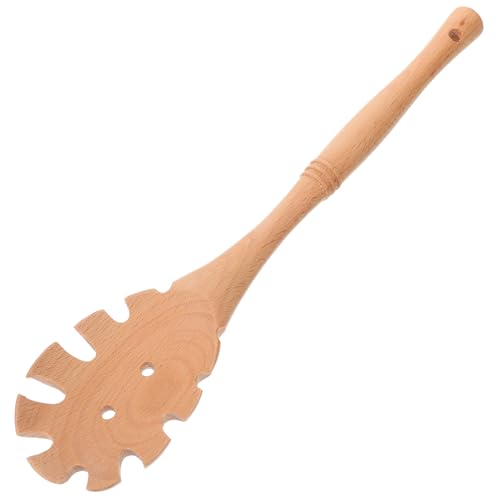 TOBBOMEY Holzlöffel Spaghettilöffel aus Buchenholz Multifunktionaler Nudelheber mit Schlitzdesign Langlebiger Leichter Küchenhelfer für Pasta und Verschiedene Nudeln für Zuhause und TOBBOMEY Holzlöffel Spaghettilöffel aus Buchenholz Multifunktionaler Nudelheber mit Schlitzdesign Langlebiger Leichter Küchenhelfer für Pasta und Verschiedene Nudeln für Zuhause und von TOBBOMEY