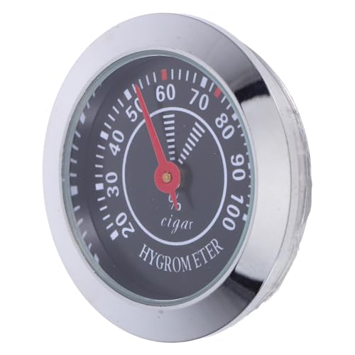 TOBBOMEY Hygrometer Analog Kompaktes Hygrometer für Humidor Präziser Feuchtigkeitsmesser Design für Zigarrenetuis und TOBBOMEY Hygrometer Analog Kompaktes Hygrometer für Humidor Präziser Feuchtigkeitsmesser Design für Zigarrenetuis und von TOBBOMEY