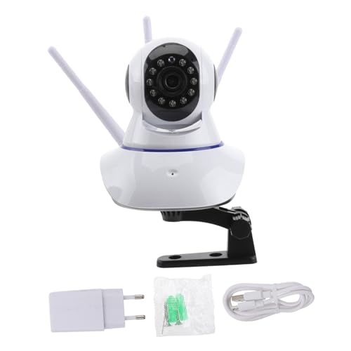 TOBBOMEY Kabellose Ip Kamera mit Drehfunktion Infrarot Nachtsicht Ir LEDs für Starke Nachtsicht WLAN Überwachungskamera für Innen mit Fernzugriff per Smartphone Flexible Montage Hohe TOBBOMEY Kabellose Ip Kamera mit Drehfunktion Infrarot Nachtsicht Ir LEDs für Starke Nachtsicht WLAN Überwachungskamera für Innen mit Fernzugriff per Smartphone Flexible Montage Hohe von TOBBOMEY