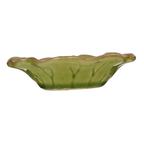 TOBBOMEY Keramik Aromatherapie Öl Schale Aromadiffusor Halter Grün Aromatherapie Zubehör Für Spa Beauty Salon Zuhause Multifunktionales Ätherisches Öl Tablett TOBBOMEY Keramik Aromatherapie Öl Schale Aromadiffusor Halter Grün Aromatherapie Zubehör Für Spa Beauty Salon Zuhause Multifunktionales Ätherisches Öl Tablett von TOBBOMEY