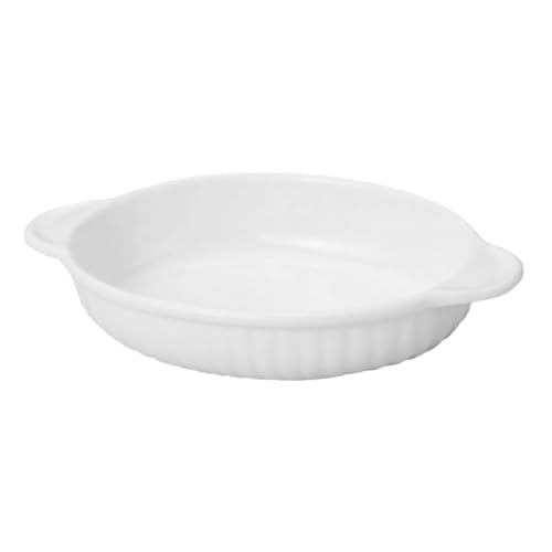 TOBBOMEY Keramik backblech mit Doppelgriffen Anti griffe Rutschfeste Unterseite Vielseitige Auflaufform und Salatschüssel für Party Bäckerei und Haushalt TOBBOMEY Keramik backblech mit Doppelgriffen Anti griffe Rutschfeste Unterseite Vielseitige Auflaufform und Salatschüssel für Party Bäckerei und Haushalt von TOBBOMEY