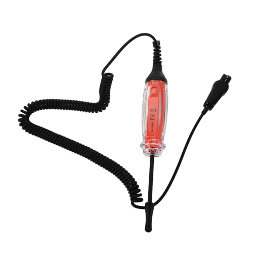 TOBBOMEY Kfz Spannungsprüfer Niederspannungsprüfleuchte Kfz Stromkreistester Auto Elektrotester Spannungsmesser Tester TOBBOMEY Kfz Spannungsprüfer Niederspannungsprüfleuchte Kfz Stromkreistester Auto Elektrotester Spannungsmesser Tester von TOBBOMEY