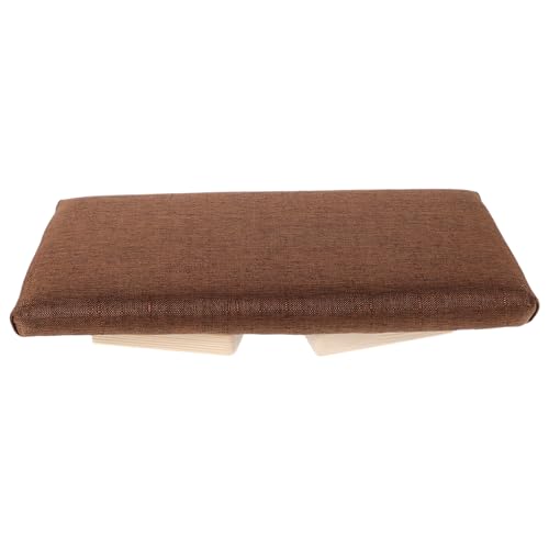 TOBBOMEY Klappbare Meditationsbank Massivem Holz Ergonomischer Sitzhocker für Meditation Yoga Gebet und Faltbar für Büro Zuhause und Reisen Vielseitiger Meditationsstuhl von TOBBOMEY