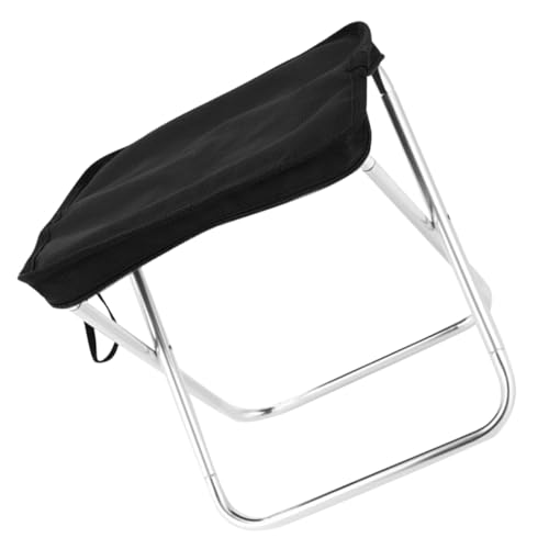 TOBBOMEY Klappbarer Campinghocker Leicht Tragbar Multi Funktions Fußhocker Outdoor Sitzgelegenheit Robust für Angeln Grillen Reisen von TOBBOMEY