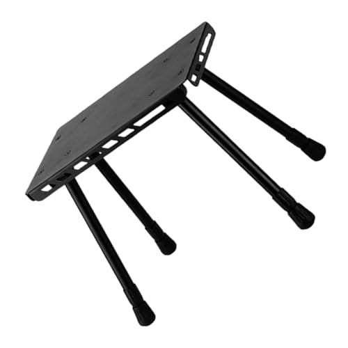 TOBBOMEY Klappbarer Outdoor Camping Tisch Klein Leicht Tragbar Robust für Picknick Grillen Wandern Vielseitig Einsetzbar für Party Strand Garten von TOBBOMEY