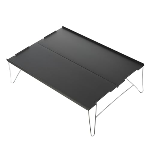 TOBBOMEY Klappbarer Outdoor Campingtisch aus Aluminiumlegierung Ultraleicht Tragbar Faltbar für Picknick Angeln Wandern Kompakter Gartentisch für Erholung Grillen und Strandaktivitäten TOBBOMEY Klappbarer Outdoor Campingtisch aus Aluminiumlegierung Ultraleicht Tragbar Faltbar für Picknick Angeln Wandern Kompakter Gartentisch für Erholung Grillen und Strandaktivitäten von TOBBOMEY