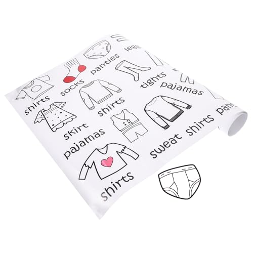 TOBBOMEY Kleidungsetiketten Aufkleber Selbstklebend mit Motivbildern und Text für Einfache Kleiderschrank Schubladenorganisation Ablösbar rückstandsfrei zur Kinderkleidungsklassifizierung TOBBOMEY Kleidungsetiketten Aufkleber Selbstklebend mit Motivbildern und Text für Einfache Kleiderschrank Schubladenorganisation Ablösbar rückstandsfrei zur Kinderkleidungsklassifizierung von TOBBOMEY