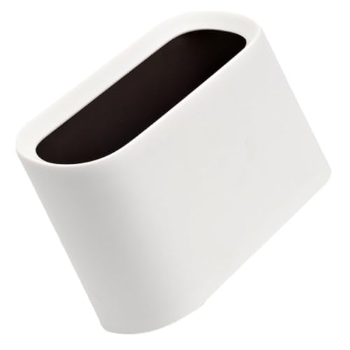 TOBBOMEY Kleiner Tischmülleimer Weiß mit Abnehmbarem Behälter Stabiler Desktop Abfalleimer für Büro und Zuhause Minimalistisches Design Kompakte für Einfache Müllentsorgung TOBBOMEY Kleiner Tischmülleimer Weiß mit Abnehmbarem Behälter Stabiler Desktop Abfalleimer für Büro und Zuhause Minimalistisches Design Kompakte für Einfache Müllentsorgung von TOBBOMEY