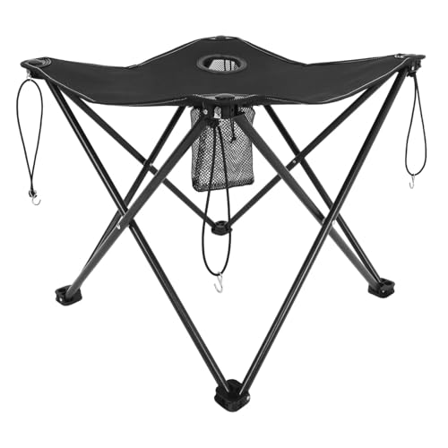 TOBBOMEY Kompakter Faltbarer Campingtisch mit Robustem Metallgestell und Dicker Oxford bespannung Leichter Stabiler Outdoor Tisch mit Zwei Praktischen Getränkehaltern für Picknick Grillen TOBBOMEY Kompakter Faltbarer Campingtisch mit Robustem Metallgestell und Dicker Oxford bespannung Leichter Stabiler Outdoor Tisch mit Zwei Praktischen Getränkehaltern für Picknick Grillen von TOBBOMEY