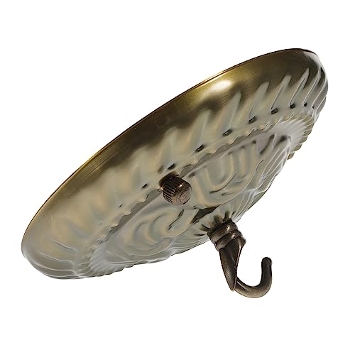 TOBBOMEY Kronleuchter Baldachin Hakenplatte für Deckenleuchten Retro Aufhängung für Pendelleuchten Installieren Starkes Vintage Design Geeignet für Schlafzimmer und Wohnzimmer TOBBOMEY Kronleuchter Baldachin Hakenplatte für Deckenleuchten Retro Aufhängung für Pendelleuchten Installieren Starkes Vintage Design Geeignet für Schlafzimmer und Wohnzimmer von TOBBOMEY