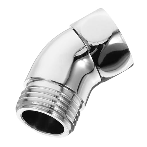 TOBBOMEY Kupfer Duschkopf Winkeladapter Drehbar Shower Head Adapter Flexibel für Handbrause und Wandmontage Einfache Installation Kompatibel mit Bad und Überkopf Duschen Stilvolles Design TOBBOMEY Kupfer Duschkopf Winkeladapter Drehbar Shower Head Adapter Flexibel für Handbrause und Wandmontage Einfache Installation Kompatibel mit Bad und Überkopf Duschen Stilvolles Design von TOBBOMEY
