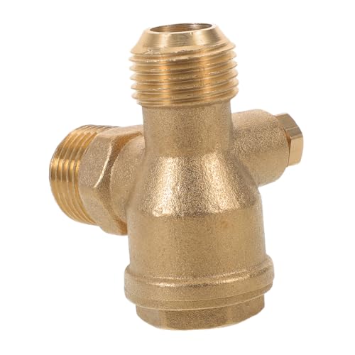 TOBBOMEY Kupfer Rückschlagventil Innengewinde Effiziente Dichtung Langlebiges Luftkompressor Ersatzteil Kompatibel mit Weiblichen Gewinden Stabile Hochdruckleistung für Kompressorsysteme TOBBOMEY Kupfer Rückschlagventil Innengewinde Effiziente Dichtung Langlebiges Luftkompressor Ersatzteil Kompatibel mit Weiblichen Gewinden Stabile Hochdruckleistung für Kompressorsysteme von TOBBOMEY