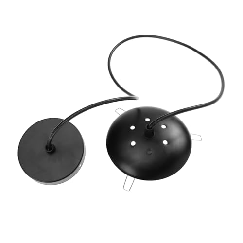 TOBBOMEY Lampenfassung mit Belüftungslöchern Hängelampe Lampenhalter aus Einfach zu Montieren Geeignet für Pendelleuchten Rattan und Glaslampenschirme Schwarz TOBBOMEY Lampenfassung mit Belüftungslöchern Hängelampe Lampenhalter aus Einfach zu Montieren Geeignet für Pendelleuchten Rattan und Glaslampenschirme Schwarz von TOBBOMEY