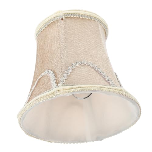TOBBOMEY Lampenschirm Ersatzschirm für Tischlampe aus Stoff Kleine Leicht zu Installieren Weichlichtfilternd Dekorativ für Wohnzimmer Hotel Restaurant Moderner Minimalistischer Stil von TOBBOMEY