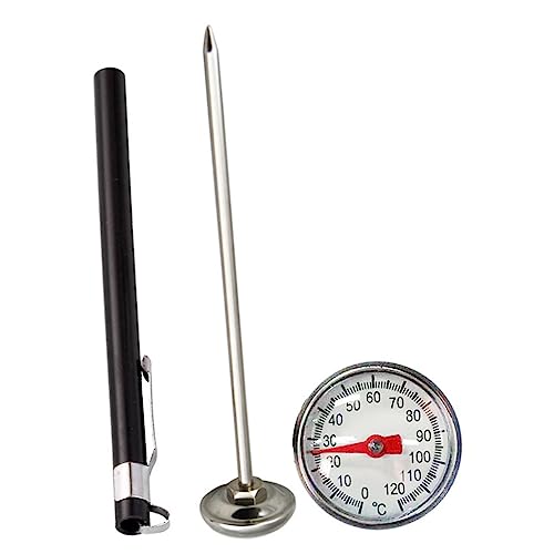 TOBBOMEY Lebensmittelthermometer für Kaffee und Milch Mini Küchengerät mit Hoher Batteriefrei für Zuhause Restaurants und Hotels Geeignet für Milch Suppen Joghurt und Marmelade TOBBOMEY Lebensmittelthermometer für Kaffee und Milch Mini Küchengerät mit Hoher Batteriefrei für Zuhause Restaurants und Hotels Geeignet für Milch Suppen Joghurt und Marmelade von TOBBOMEY
