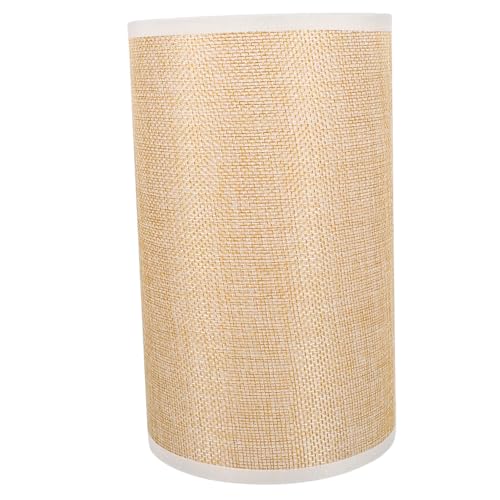 TOBBOMEY Leinen Lampenschirm Beige Langlebiger Stoff Lampenschirm für Deckenlampe Pendelleuchte und Wandlampe Dekorative Diffuse Beleuchtung für Wohnzimmer und Schlafzimmer TOBBOMEY Leinen Lampenschirm Beige Langlebiger Stoff Lampenschirm für Deckenlampe Pendelleuchte und Wandlampe Dekorative Diffuse Beleuchtung für Wohnzimmer und Schlafzimmer von TOBBOMEY
