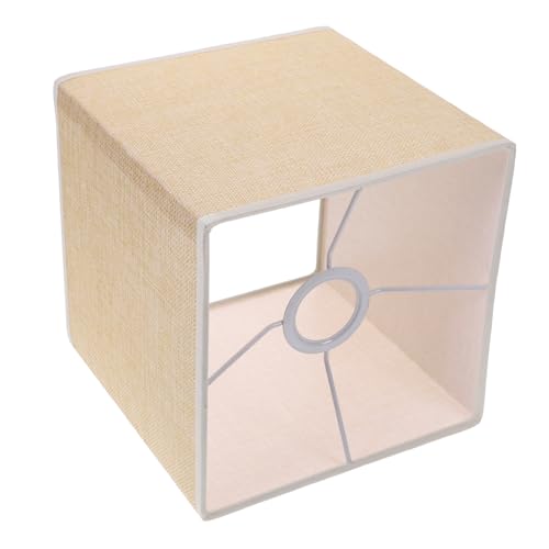 TOBBOMEY Leinen Lampenschirm Beige für Schreibtischlampe Pendelleuchte Wandlampe Vielseitiger Stoff Lampenschirm mit Einfachem Vintage Design und Einfacher Montage TOBBOMEY Leinen Lampenschirm Beige für Schreibtischlampe Pendelleuchte Wandlampe Vielseitiger Stoff Lampenschirm mit Einfachem Vintage Design und Einfacher Montage von TOBBOMEY