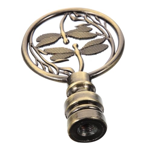 TOBBOMEY Light Screw Cap Lamp Knob Retro Farbe Vintage Tischlampe Stehlampe Dekorative Lampenschirmhalterung für Stilvolle Beleuchtung von TOBBOMEY