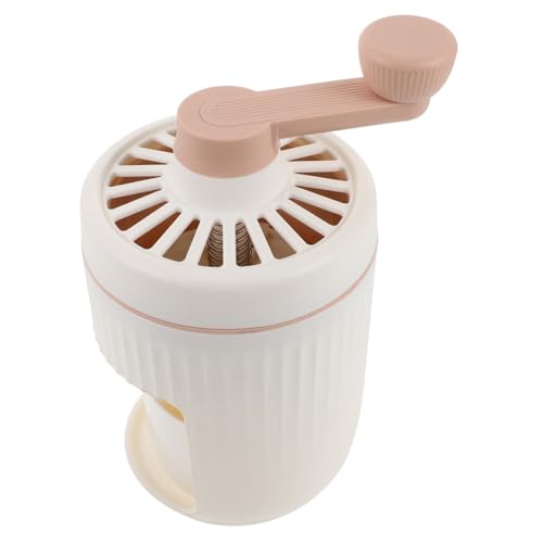 TOBBOMEY Manuelle Eiscrusher Maschine für Zuhause Tragbarer Handgekurbelter Eiszerkleinerer mit Festem Sockel Vielseitig für Cocktails Slushies und Obst Gemüseschneiden Inklusive TOBBOMEY Manuelle Eiscrusher Maschine für Zuhause Tragbarer Handgekurbelter Eiszerkleinerer mit Festem Sockel Vielseitig für Cocktails Slushies und Obst Gemüseschneiden Inklusive von TOBBOMEY