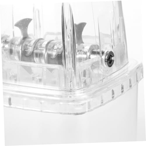 TOBBOMEY Manueller Eiscrusher Handgekurbelte Eismaschine Tragbar für Zerkleinertes Eis Snowcones Slushies Slush Maker für Sommer Zuhause von TOBBOMEY