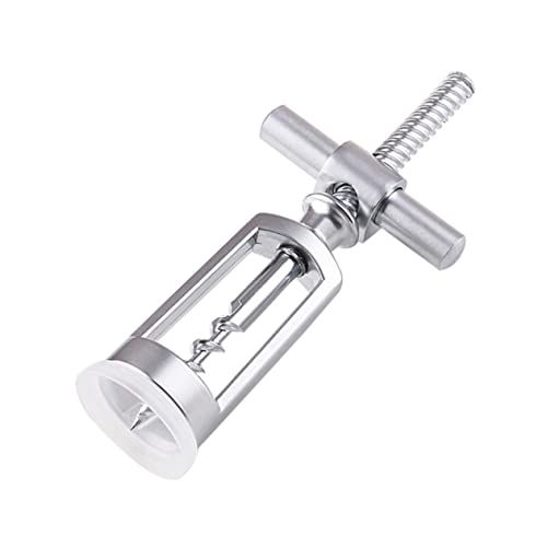 TOBBOMEY Manueller Flaschenöffner Korkenzieher für Weinflaschen mit Rutschfestem Griff Scharfem Spiralbohrer Langlebigem Edelstahl Komfortabel und Kraftsparend für Rotwein und Sekt zu TOBBOMEY Manueller Flaschenöffner Korkenzieher für Weinflaschen mit Rutschfestem Griff Scharfem Spiralbohrer Langlebigem Edelstahl Komfortabel und Kraftsparend für Rotwein und Sekt zu von TOBBOMEY
