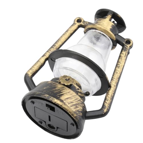 TOBBOMEY Miniatur Kerosinlampe Modell Braun Dekorative Miniatur Laterne aus Robustem Puppenhaus Zubehör Detailgetreue Mini hausbeleuchtung für Landschafts Szenendekoration TOBBOMEY Miniatur Kerosinlampe Modell Braun Dekorative Miniatur Laterne aus Robustem Puppenhaus Zubehör Detailgetreue Mini hausbeleuchtung für Landschafts Szenendekoration von TOBBOMEY