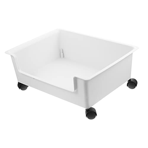 TOBBOMEY Mobiler Aufbewahrungswagen mit Rädern Kompakter Bücherregal Organizer für Studenten Praktischer Container für Klassenzimmer und Wohnheim Leicht Beweglich Bruchsicher Weiß TOBBOMEY Mobiler Aufbewahrungswagen mit Rädern Kompakter Bücherregal Organizer für Studenten Praktischer Container für Klassenzimmer und Wohnheim Leicht Beweglich Bruchsicher Weiß von TOBBOMEY
