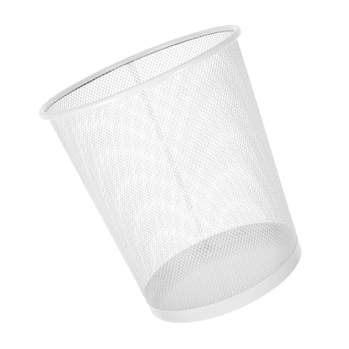 TOBBOMEY Moderner Metall Mesh Papierkorb für Büro und Zuhause Kompakter Runder Desktop Abfalleimer mit Großer Öffnung Stilvoller und Funktionaler Metallkorb für Effizientes Abfallmanagement TOBBOMEY Moderner Metall Mesh Papierkorb für Büro und Zuhause Kompakter Runder Desktop Abfalleimer mit Großer Öffnung Stilvoller und Funktionaler Metallkorb für Effizientes Abfallmanagement von TOBBOMEY