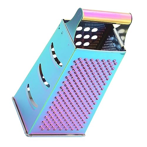 TOBBOMEY Multifunktionaler Küchenreibe aus Rostfreiem Handlicher Gemüseschneider mit Rutschfestem Griff zum Reiben von Käse Gemüse und Obst Schneidewerkzeug für Küche TOBBOMEY Multifunktionaler Küchenreibe aus Rostfreiem Handlicher Gemüseschneider mit Rutschfestem Griff zum Reiben von Käse Gemüse und Obst Schneidewerkzeug für Küche von TOBBOMEY