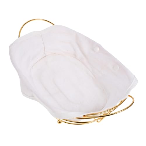 TOBBOMEY Multifunktionaler mit Baumwoll innenfutter Tragbarer Brotkorb mit Doppelgriffen Haushalts obst Snackkorb für Küche Esszimmer und Camping Eleganter Aufbewahrungskorb TOBBOMEY Multifunktionaler mit Baumwoll innenfutter Tragbarer Brotkorb mit Doppelgriffen Haushalts obst Snackkorb für Küche Esszimmer und Camping Eleganter Aufbewahrungskorb von TOBBOMEY