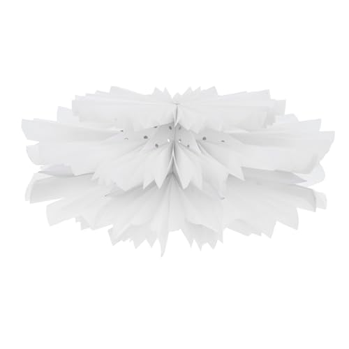 TOBBOMEY Nordischer Papier Lampenschirm Doppelschicht Deckenleuchte Lampenschutz Modernes Design für Wohnzimmer Schlafzimmer Babyzimmer Hochzeit Fest TOBBOMEY Nordischer Papier Lampenschirm Doppelschicht Deckenleuchte Lampenschutz Modernes Design für Wohnzimmer Schlafzimmer Babyzimmer Hochzeit Fest von TOBBOMEY