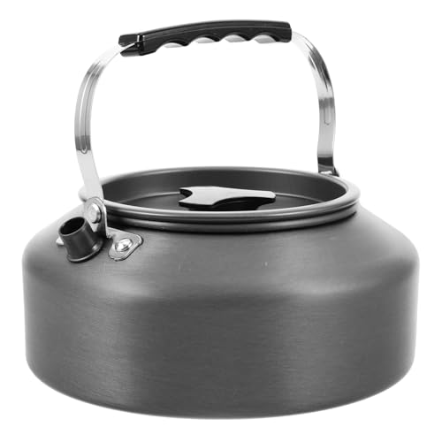 TOBBOMEY Outdoor Camping Wasserkocher Aluminiumlegierung Tragbarer Kaffeekessel Kompakt Leicht Für Gasherd Picknick Wandern TOBBOMEY Outdoor Camping Wasserkocher Aluminiumlegierung Tragbarer Kaffeekessel Kompakt Leicht Für Gasherd Picknick Wandern von TOBBOMEY