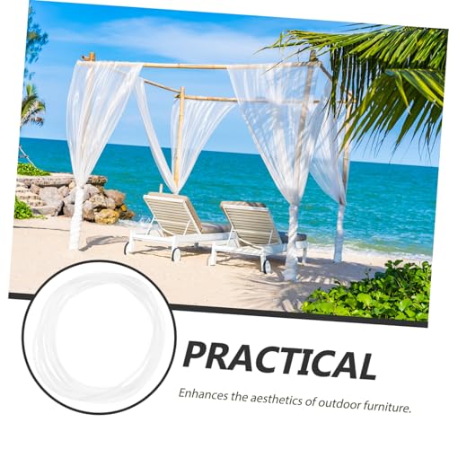 TOBBOMEY Outdoor Chair Spline Ersatzkordel Transparent Patio Möbel Zugseil für Garten Terrasse Pool Stuhl Reparatur Zubehör TOBBOMEY Outdoor Chair Spline Ersatzkordel Transparent Patio Möbel Zugseil für Garten Terrasse Pool Stuhl Reparatur Zubehör von TOBBOMEY