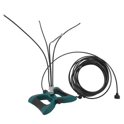 TOBBOMEY Outdoor Sprühnebelsystem Sprühköpfe mit Verlängerungsschlauch Staubunterdrückung und Großflächiger Kühlung für Terrasse Garten Patio bei Hitze von TOBBOMEY