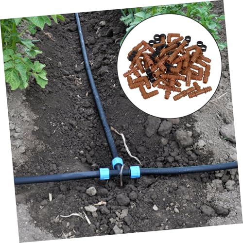 TOBBOMEY PE Tropfbewässerung Verbinder Teilig mit Gerade Stopfen für Garten Bewässerungssystem Verschleißfest Kompatibel mit Tropfleitung für Gewächshaus und Automatische Bewässerung TOBBOMEY PE Tropfbewässerung Verbinder Teilig mit Gerade Stopfen für Garten Bewässerungssystem Verschleißfest Kompatibel mit Tropfleitung für Gewächshaus und Automatische Bewässerung von TOBBOMEY