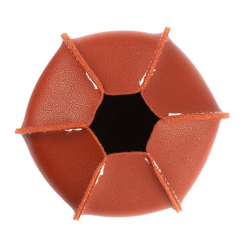 TOBBOMEY PU Gasflaschen Schutzhülle Gasbehälter Abdeckung Stoßfest Explosionsgeschützt Outdoor Camping Retro Stil Leicht Tragbar Einfach von TOBBOMEY