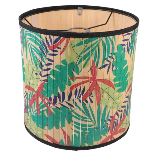 TOBBOMEY Pendelleuchte Lampenschirm Dekorativer Lampenschirm für Stehlampe und Hängelampe Vintage Stil Geeignet für Zuhause und Cafés von TOBBOMEY