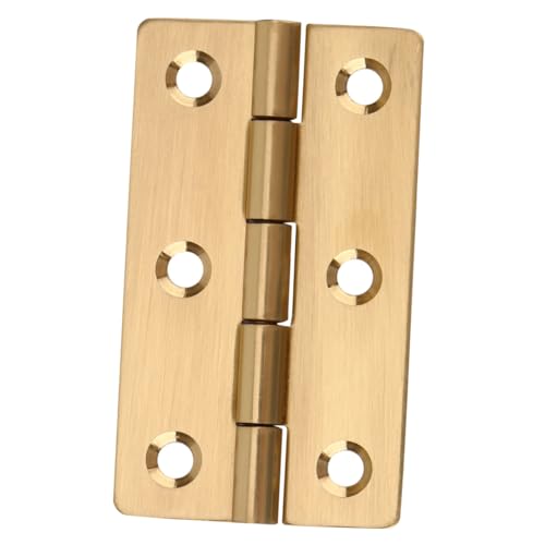 TOBBOMEY Pianoscharniere aus Robustem Kupfer Möbelbeschlag für Klavierzubehör und Bücherregal Einfache Montage Langlebiges Metallscharnier von TOBBOMEY