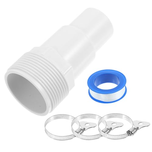 TOBBOMEY Poolschlauch Adapter für Poolpumpe Universeller Ersatz für SPXZ Langlebig und Kompatibel für Poolfilter und Pumpenzubehör TOBBOMEY Poolschlauch Adapter für Poolpumpe Universeller Ersatz für SPXZ Langlebig und Kompatibel für Poolfilter und Pumpenzubehör von TOBBOMEY