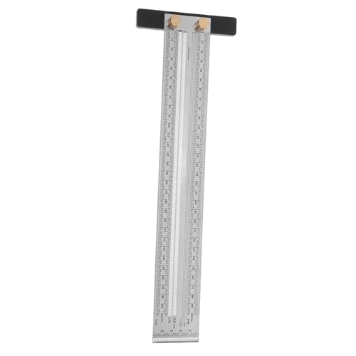 TOBBOMEY Präzises Zimmermannswinkel Anreißwerkzeug Holzlineal mit Klaren Markierungen Robustes Langlebiges Holzwerkzeug für Tischler für Präzise Holzbearbeitung und Heimwerkerprojekte von TOBBOMEY