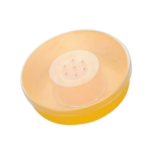 TOBBOMEY Praktischer Runder Bienenfutterspender aus Kunststoff Einfach zu Reinigen Installieren als Bienentränke im Garten Hilfreiches Gerät für Sicheres Bienenfüttern TOBBOMEY Praktischer Runder Bienenfutterspender aus Kunststoff Einfach zu Reinigen Installieren als Bienentränke im Garten Hilfreiches Gerät für Sicheres Bienenfüttern von TOBBOMEY