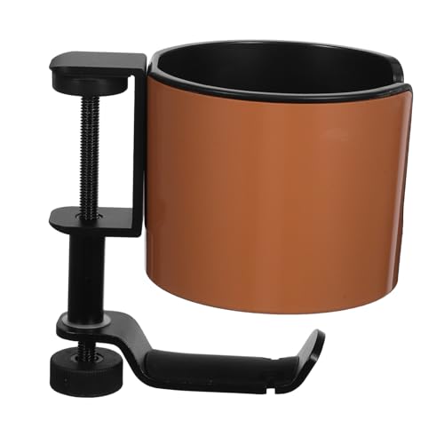 TOBBOMEY Praktischer Schreibtisch Becherhalter mit Robuster Klemme Drehbarer Kopfhörerhaken Platzsparend für Getränke und Headsets für Büro und Gaming Geeignet TOBBOMEY Praktischer Schreibtisch Becherhalter mit Robuster Klemme Drehbarer Kopfhörerhaken Platzsparend für Getränke und Headsets für Büro und Gaming Geeignet von TOBBOMEY